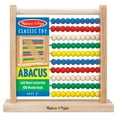 thumbnail image 4 of Melissa & Doug Abacus - Classic Wooden Educational Counting Toy With 100 Beads, 4 of 10