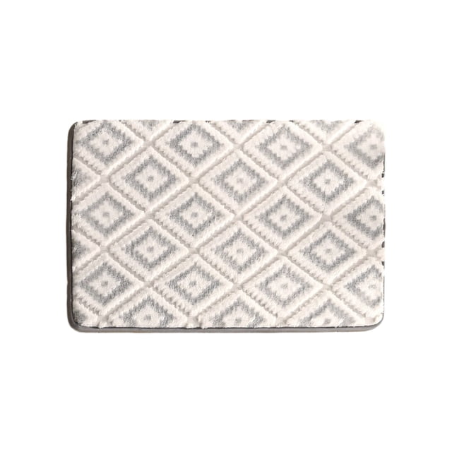 Birdeem Rugs Ultra Absorbent Non-Slip Memory Foam Machine Washable Soft Velvet Bath Mats Easier To Dry for Bathroom Floor