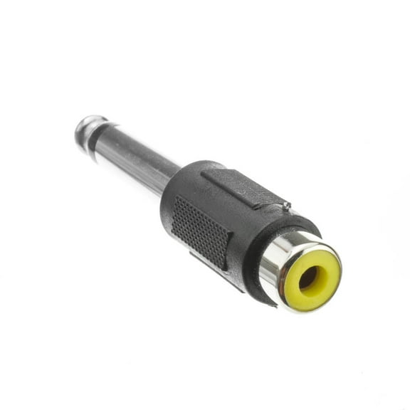 Cable Wholesale 30S1-15200 0.25 in. Mono Male Phono to RCA Female Adapter