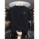 thumbnail image 2 of Men'S Casual Crew Neck T-Shirt with Kitten Glasses Print, Summer Knit, Slight Stretch, Regular Fit, Fashionable Short Sleeve Top for Daily Wear and Leisure, 2 of 7