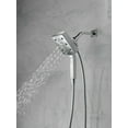 thumbnail image 4 of Delta 58473-25 Universal Showering Rectangular 2.5 GPM Multi Function 2-In-1 In2ition, 4 of 7