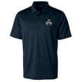 thumbnail image 2 of Cutter & Buck Navy Utah State Aggies Primary Team Logo Prospect Textured Stretch Polo, 2 of 3