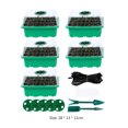 thumbnail image 4 of 5 unids/set macetas de vivero bandeja de cultivo de plantas reutilizable suministros de cultivo (verde), 4 of 9