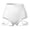White, variant on QHFBli Women's Booty Shorts with Garters High Waisted Workout Pole Dance Yoga Hot Pants Active Lifting Sports Leggings Black XL