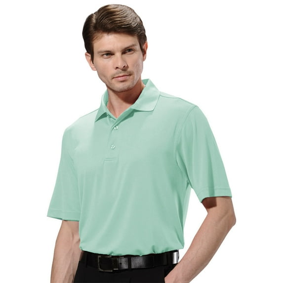 Monterey Club Men's Pique Solid Golf Polo Shirt #1060