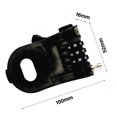 thumbnail image 3 of Combination Suitcase Combination Lock Zinc Alloy Luggage Password Padlock with 1 Meter Wire Rope, 3 of 3