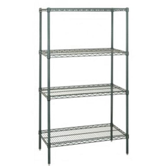 Proform wire shelving starter unit - 30 x 48 x 74 in.