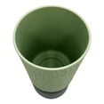 thumbnail image 3 of Bergamo Art 12 Inch Tall Modern Ceramic Flower Vase in Green, 3 of 7