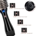 thumbnail image 5 of One Step Hair Dryer & Volumizing Hot Air Brush, Blow Dryer, Ceramic Straightener, Curler & Hot Comb 4 in 1 Salon Ionic Brush, Hair Styling Tools, Black, 5 of 8