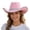 Pink, variant on Cowboy Hats for Women Men Wide Brim Sparkly Glitter Rhinestone Vintage Western Cowgirl Hats Trendy for Parties