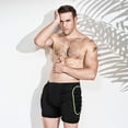 thumbnail image 2 of BEADCEST Mountain Bike Pants Padded Shorts Black 1Pcs For Skiing, 2 of 4