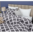 thumbnail image 5 of King Comforter Set 3 Piece Grey by Utopia Bedding, Printed Comforters King Size, Bedding Comforters Sets, Down Alternative Soft Bed Set, 1 Comforter (90 x 102 inches) 2 Pillow Shams (20 x 36 inches), 5 of 8