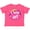 Vintage Hot Pink, variant on Inktastic Artist I Love Art Girls Toddler T-Shirt