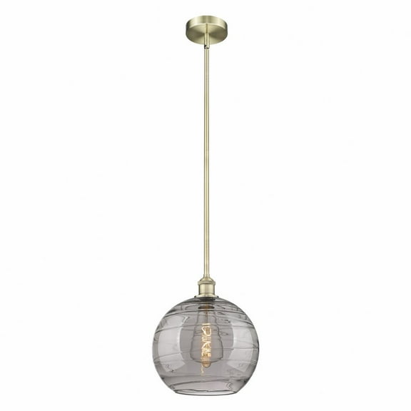 Innovations Lighting - Athens Deco Swirl - 1 Light Stem Hung Mini Pendant In