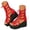 Red, variant on Women's Cutout Ankle Boots Lace Up Platform Wedge Sandals Open Toe Back Zipper Gothic Gladiator Sandals White Size 7