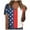 Style 7, variant on 4th of July Short Sleeve T Shirts for Women American Flag Patriotic Tops USA Flag Stars Stripes V-neck Loose Fit Summer Tee S-3XL
