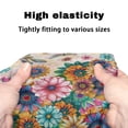 thumbnail image 7 of HELLHERO Dragonflie Floral Walker Rollator Seat Back Cover Seat Back Covers & Removable and Washable for Seniors Adult Easy to Use, 7 of 7