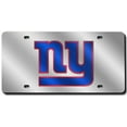 thumbnail image 1 of New York Giants Laser Cut Silver License Plate, 1 of 4