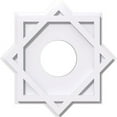 thumbnail image 6 of 18"OD x 6"ID x 10"C x 1"P Axel Architectural Grade PVC Contemporary Ceiling Medallion, 6 of 7