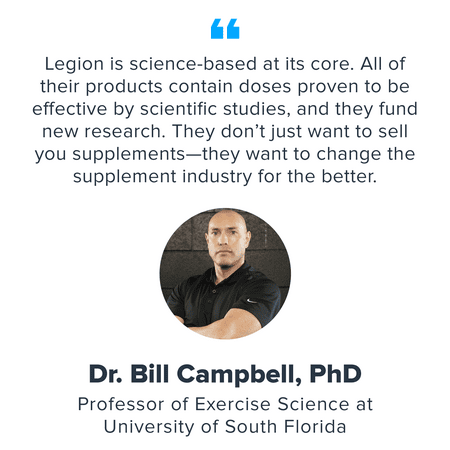 Legion Pulse Pre Workout Supplement - Best All Natural Pre Workout Drink with Caffeine, for Men and Women, Creatine Free, Naturally Sweetened (Grape)