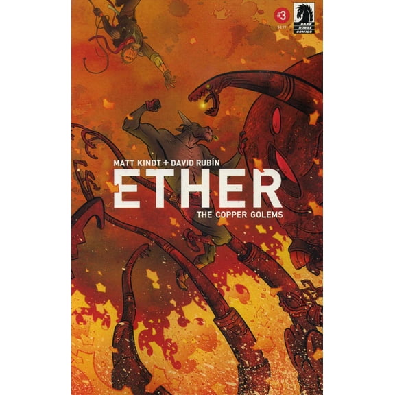 Ether: The Copper Golems #3 VF ; Dark Horse Comic Book