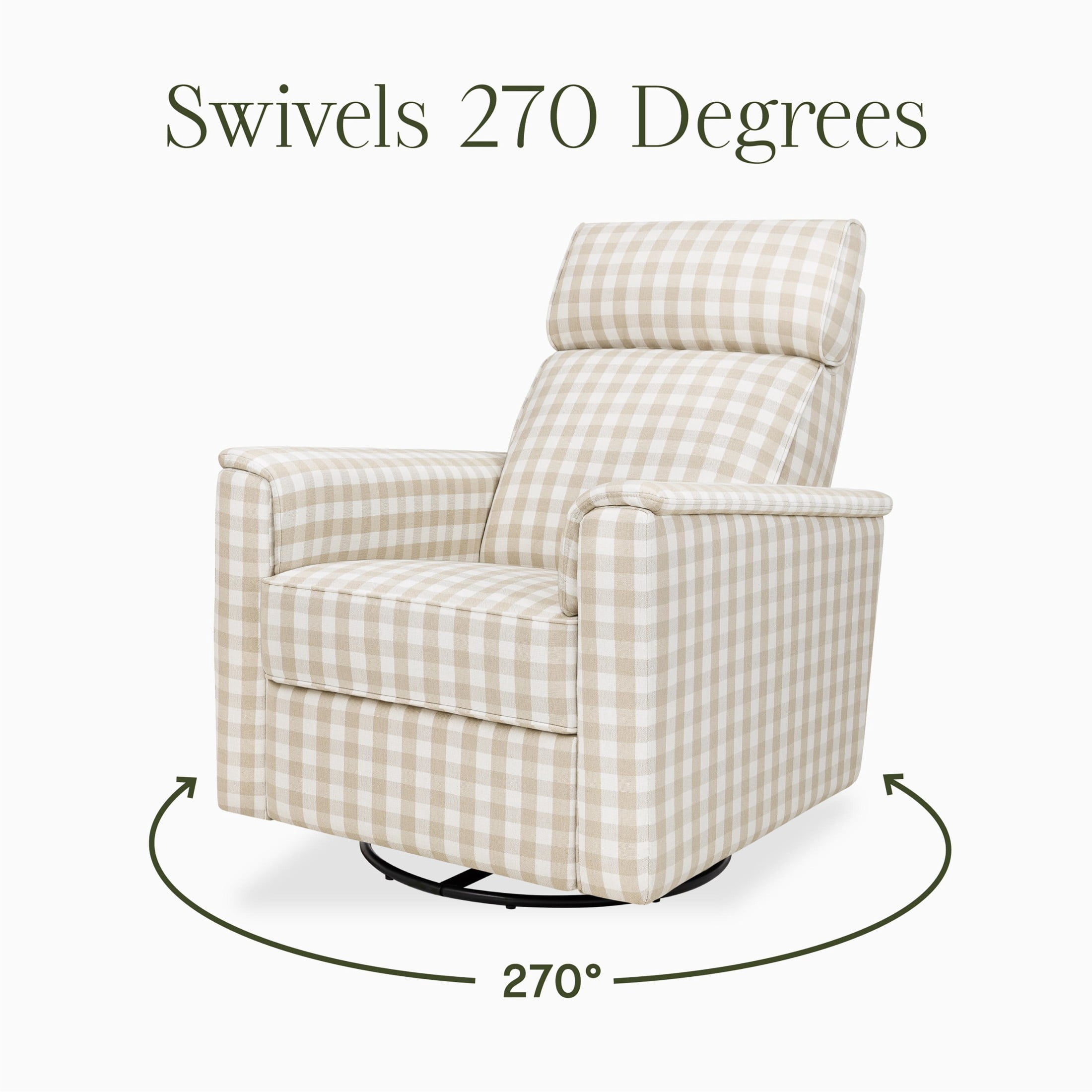 Namesake Willa Plus Power Glider Recliner w/ Power Headrest