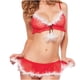 thumbnail image 1 of Mujeres Sexy Christmas Lace See-Through Net Yarn Lencería Sexy Lencería Pijamas Traje Fridja nalpqowj11255, 1 of 9
