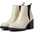 thumbnail image 2 of Dirty Laundry Lisbon Natural Pull On Chunky Block Heel Rounded Toe Ankle Boots (Natural, 9), 2 of 2