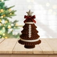 thumbnail image 2 of SgJHXb Hand Crocheted And Baseball Themed Desktop Ornament For Sports Fans, 2 of 4