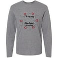 thumbnail image 3 of Inktastic I Love My Sister Diabetes Awareness Long Sleeve T-Shirt, 3 of 5