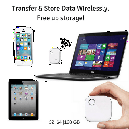Wireless Flash Drive For iPhone, iPad and Android smartphones and