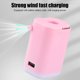 thumbnail image 1 of bomba diminuta 1200mAh Tiny Pump Inflation Deflation Dual Use 60LM Camping Light (Rosa), 1 of 3