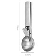 thumbnail image 5 of Cuchara superior para helado de acero inoxidable con gatillo para helado Apto para lavavajillas, cuchara para helado de metal r, 5 of 5