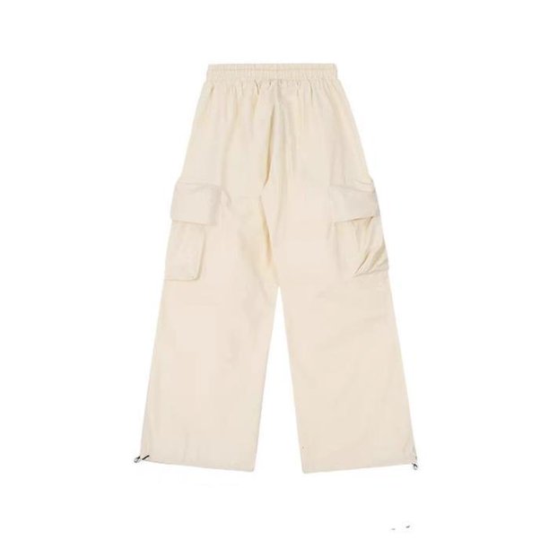 Pantalones cargo estilo americano retro para mujer, pantalón de baile callejero, fino y holgado, estilo hip hop, con pierna ancha y a la moda, para verano