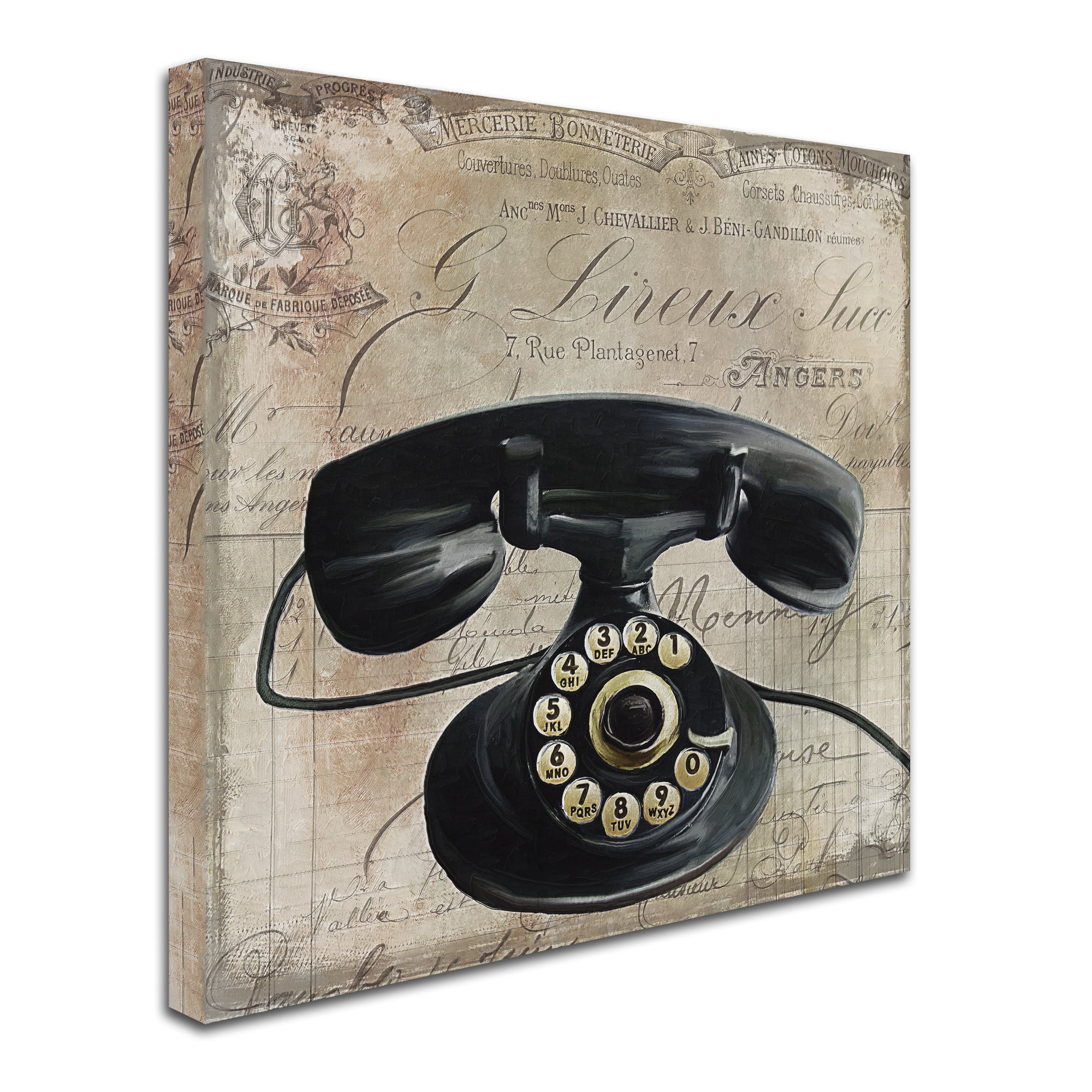 Trademark Fine Art "Call Waiting II" Canvas Art by Color Bakery