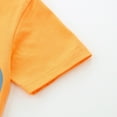 thumbnail image 6 of MEZZALL Summer Toddler Boys Girls Short Sleeve Cartoon Prints T-Shirt Tshirts Tee Tops Clothes, Orange, 5-6 Years, 6 of 6