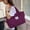 Dark Purple, variant on Expandable Gym Duffle Bags, Large Capacity Sports Travel Overnight Bags For Men And Women, Cloth Material, Dry And Wet Separation, Multi-Purpose Tote Bag