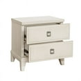 thumbnail image 3 of Madison 2-Drawer Wood Nightstand with USB in Natural by Samuel Lawrence, 3 of 7