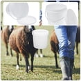 thumbnail image 3 of CHUANK Plastic Pail Paint Pail Container Plastic Bucket All Purpose Pail with Handle and Lid 1.5 Gallon, 3 of 6