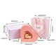 thumbnail image 3 of Yhmxh Organizadores y almacenamiento Caja de regalo de joyería doble abierta para San Valentín, regalo en forma de corazón, conjunto de joyería de alta gama, caja de embalaje Almacenamiento de ducha, 3 of 6