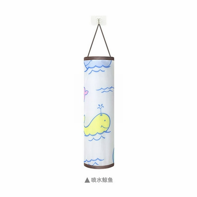 Hanging Wall Storage Organizer for Kitchen Bags and Shopping Dispenser Holder