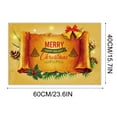 thumbnail image 6 of BOBOMOTI Christmas Doormat Merry Christmas Decorative Holiday Rugs Christmas Mats for Front Porch Decor Christmas Decor, 6 of 6