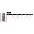 thumbnail image 4 of Women's Casual Plain 3/4 Sleeve Scoop Neck Pleated Loose Fit Swing Midi Dress with Pockets Solid Color Gray M, 4 of 4