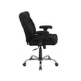 thumbnail image 5 of Scranton & Co Big and Tall Fabric Swivel Office Chair in Black, 5 of 6
