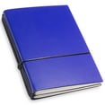 thumbnail image 1 of X17 1-406-3BL A6 Bonded Leather Notebook, Blue, 3 Inlays, 1 of 1