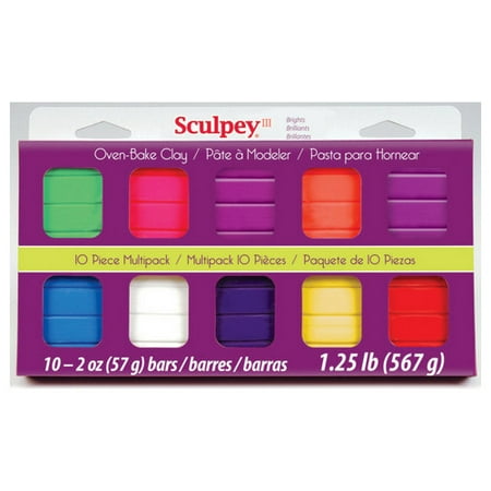 POLYFORM PRODUCTS COMPANY S3MP05001 SCULPEY 3 MULTI PACK BRIGHT COLORS