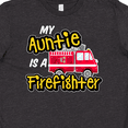 thumbnail image 4 of Inktastic My Auntie is a Firefighter with Fire Truck Youth T-Shirt, 4 of 5