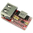 thumbnail image 3 of 5 Pcs DC-DC Buck Converter Car USB Charger Module 6-24V 12V 24V to 5V 3A Voltage Regulator Power Supply Module,5 x DC-DC buck voltage regulator modules,red, 3 of 7