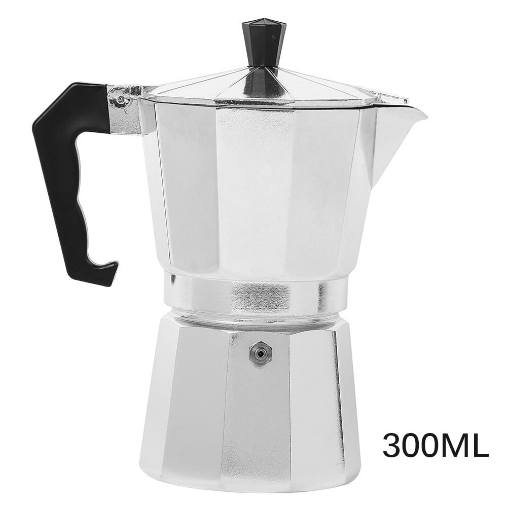 Italian Espresso Latte Cafetiere Coffee Maker 1 Cup 3 Cup 6 Cup Cups