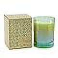 MANDARIN RUM Zodax Luster Green Aperitivo Scented Jar Candle - 9.7 oz